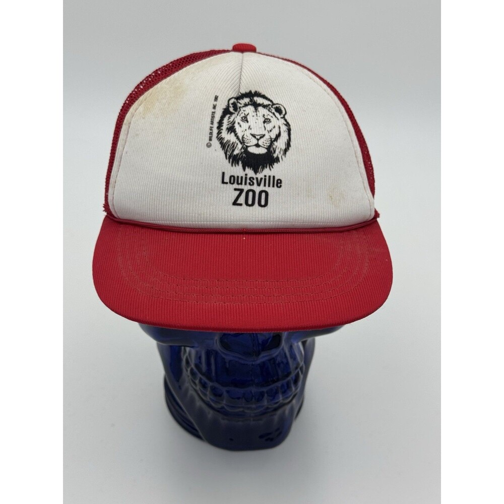 1982 Louisville Kentucky Zoo Vintage J-Hat Brand Trucker Hat Snapback Kids